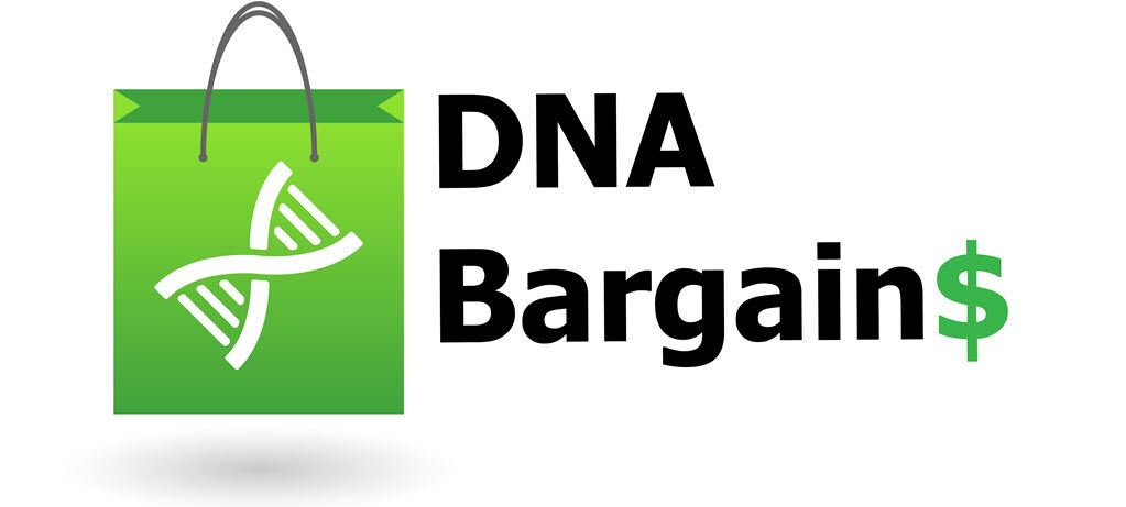 DNABargains.com has the best DNA test kit sales and helps you learn how to use your DNA test data for genealogy and family history!