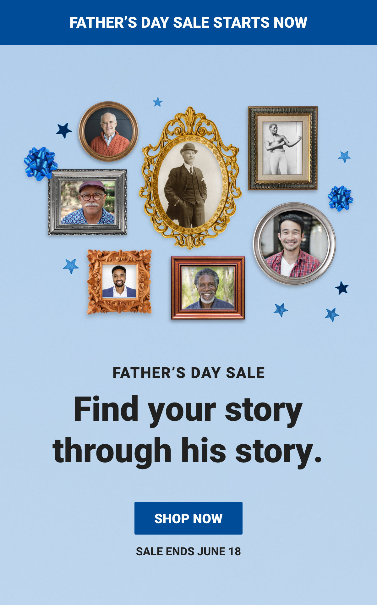 FamilyTreeDNA Father's Day Sale valid through Sunday, June 18th - don't delay!