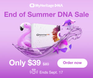 MyHeritage DNA Best Promo Codes: Save up to 60% on MyHeritage DNA during the MyHeritage WEEKEND DNA Sale! This is the same autosomal DNA test kit as AncestryDNA and other major DNA vendors!  Sale valid through September 10th, 2023.  VIEW DETAILS